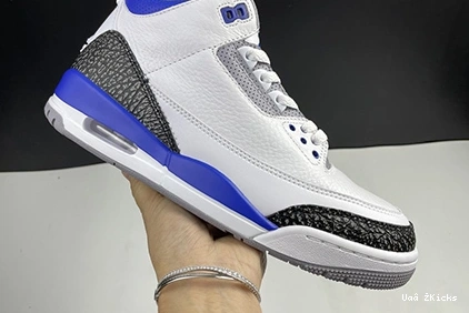 5029 CT8532- Blue Racer 3 Air Jordan Flexible Retro 398 1007